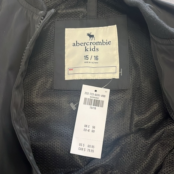 Abercrombie kids bomber jacket - Picture 2 of 4